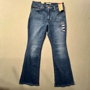 Levi's Classic Indigo Wide Leg Jeans